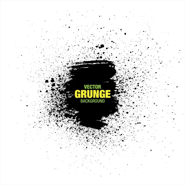 Fond grunge noir — Image vectorielle