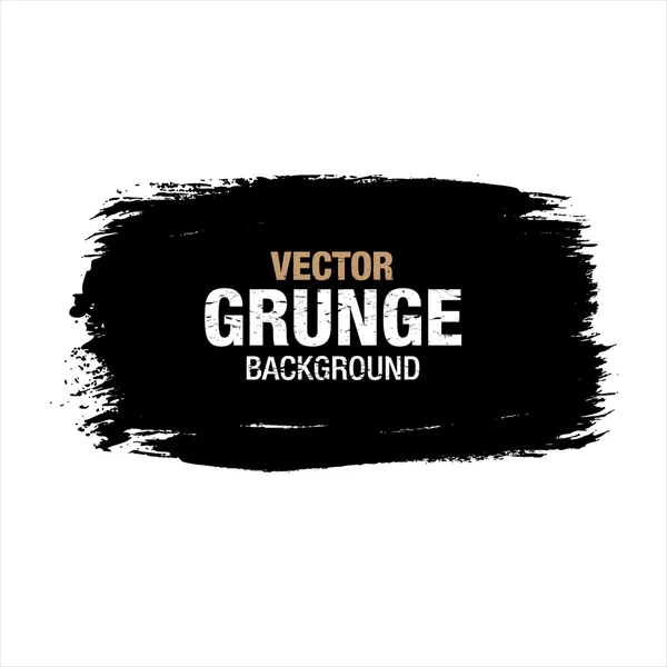 Grunge Kara Arkaplanı — Stok Vektör