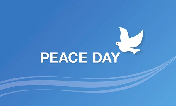 Día internacional de la paz — Vector de stock