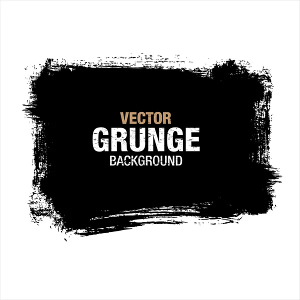 Grunge Fondo Negro — Vector de stock