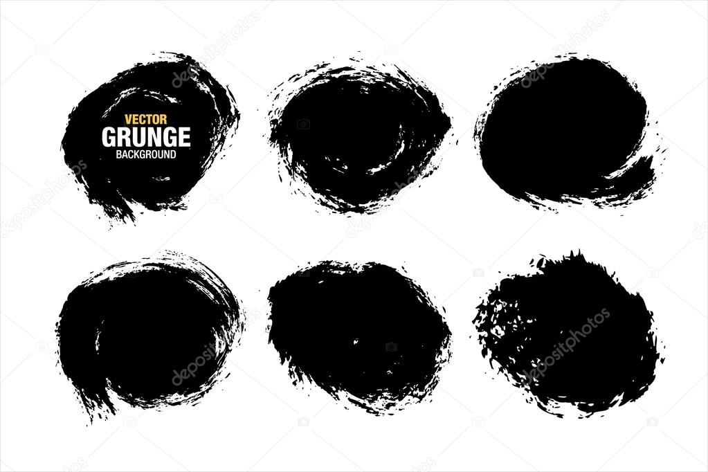 Grunge black background