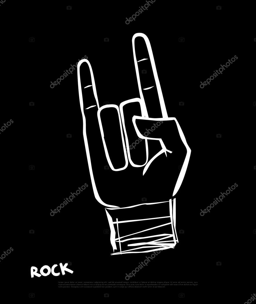 Vector hand design. Wrist design