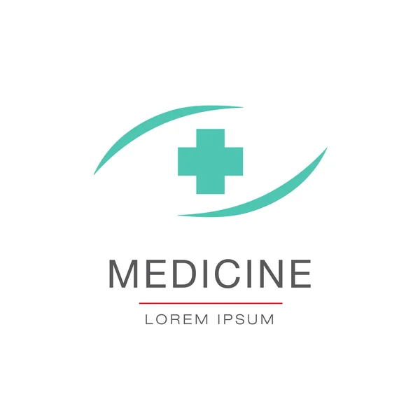 Logotipo médico — Vetor de Stock