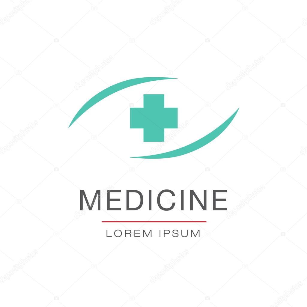Vector medical logo. Concept design