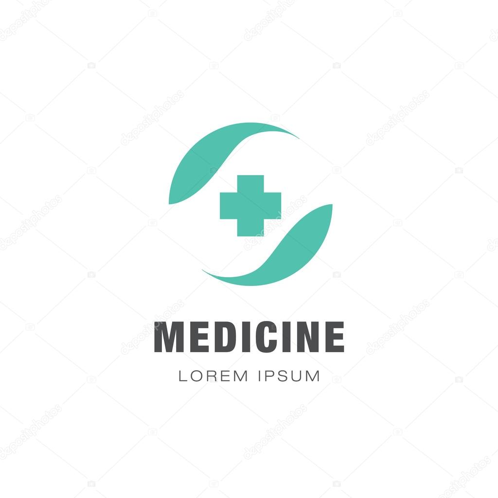 Vector medical logo. Concept design