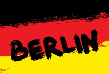 Bayrak Almanya'nın Berlin şehri