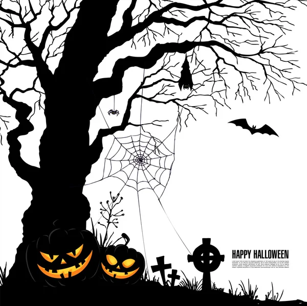 Feliz Halloween. — Archivo Imágenes Vectoriales