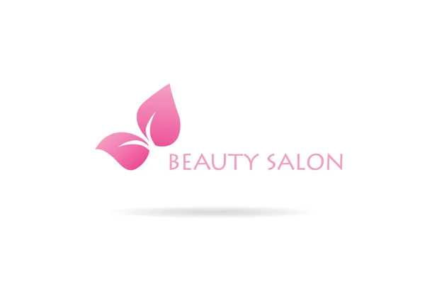 Beauty salon logo design — Stock Vector