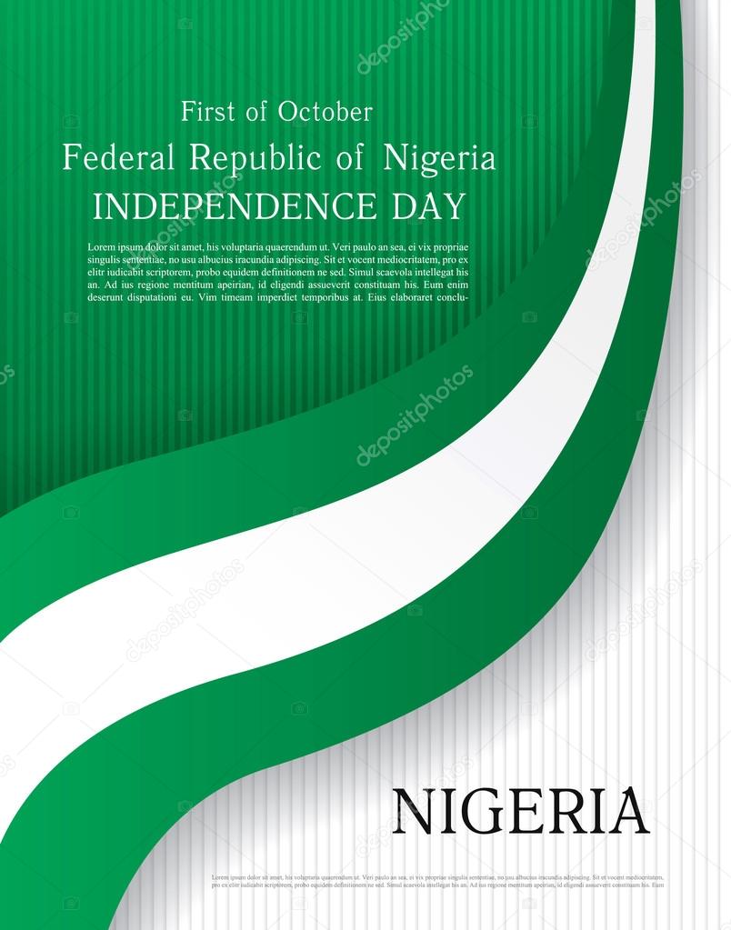 independence day of Nigeria. First of October.