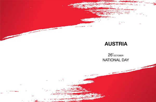 Εθνική ημέρα της Αυστρίας — Διανυσματικό Αρχείο