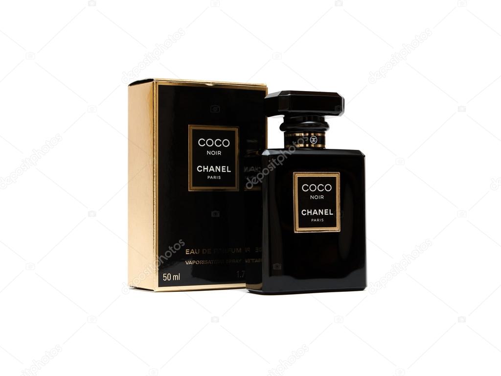 ORENBURG, RUSSIA - OCTOBER 11,2015: Coco Chanel Noir (Black) Perfume  bottle. Paris. France – Stock Editorial Photo © Igor_Vkv #86518586