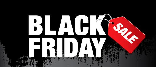 Black Friday Sale Banner Ontwerp — Stockvector