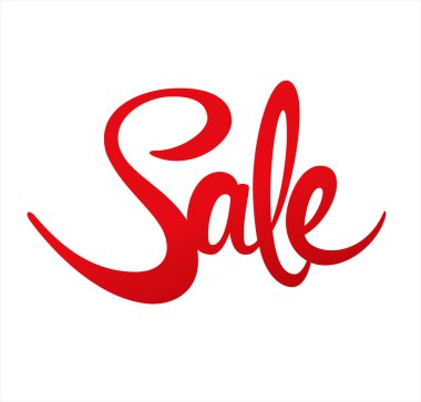 Satılık. Vektör işareti