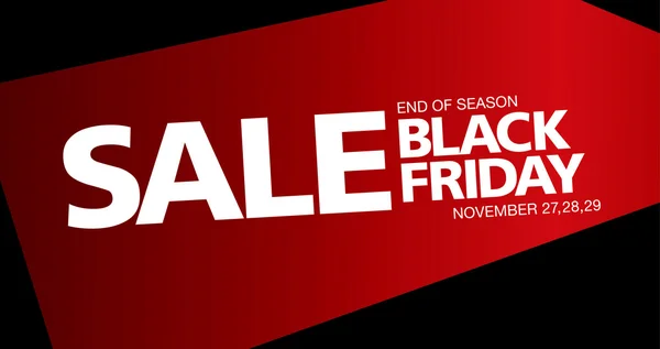 Black Friday Venda. — Vetor de Stock