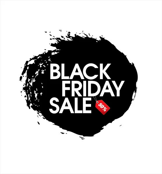 Black Friday Sale Banner Ontwerp — Stockvector