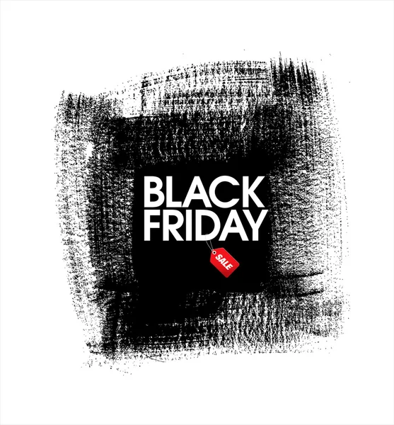 Black Friday Venda Banner Design — Vetor de Stock