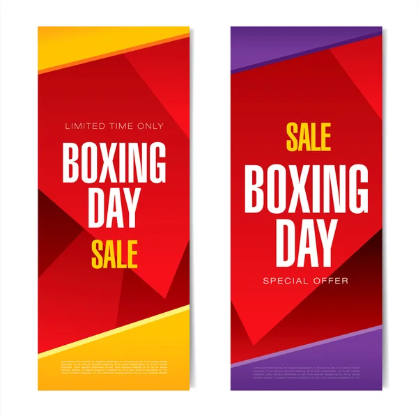 Boxing Day sale. Vektoros illusztráció — Stock Vector