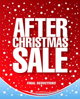 Noel satış sonrası.