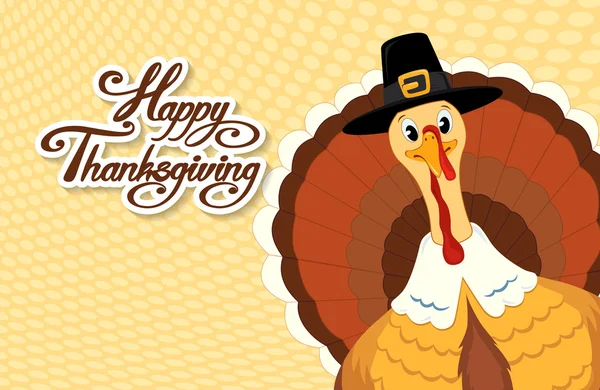 Happy thanksgiving day! — Stockvector