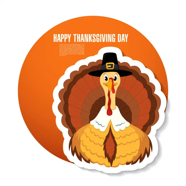 Happy thanksgiving day! — Stock vektor