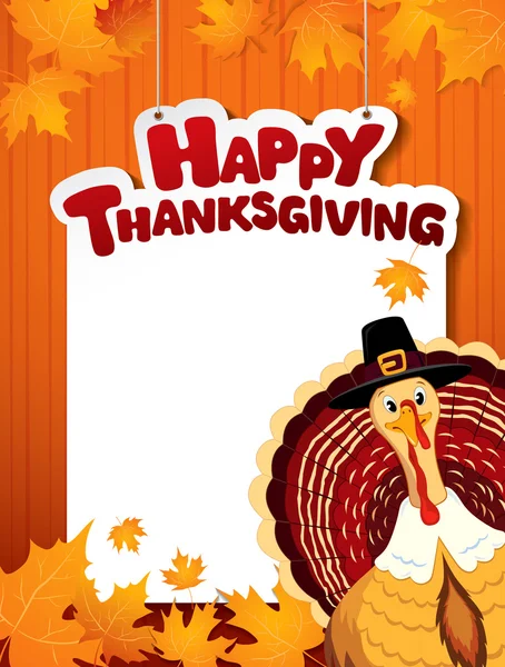Gratulerer med Thanksgiving. ! – stockvektor