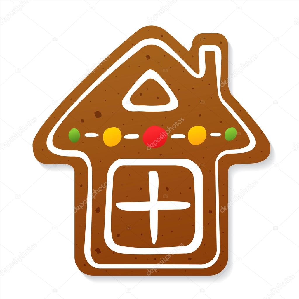 Gingerbread Christmas house.