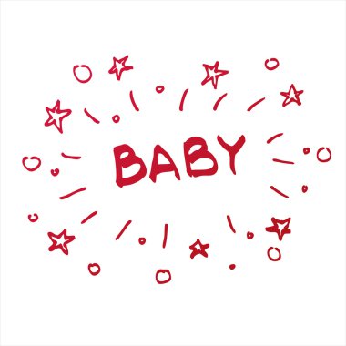 yıldız ile yazı. Bebek