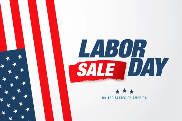 Labor day sale — Stock Vector