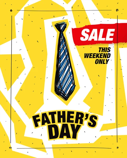 Den prodeje otců — Stockový vektor