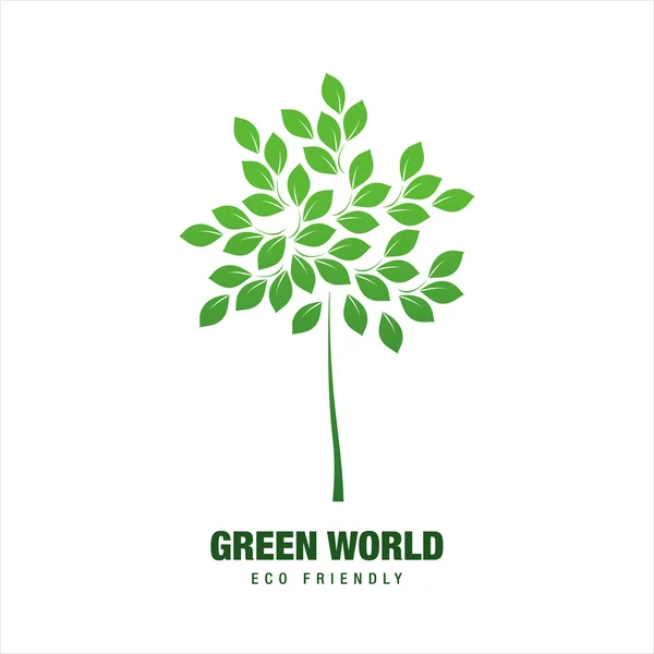 Naturalne koncepcji zielony Eco — Wektor stockowy