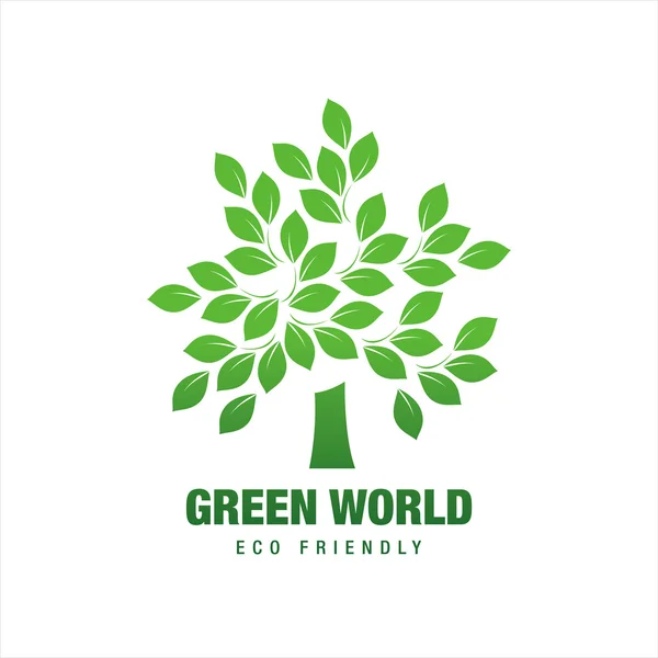 Екологічно натуральна зелена концепція — стоковий вектор