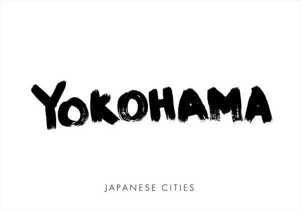Yokohama. Japanese city.