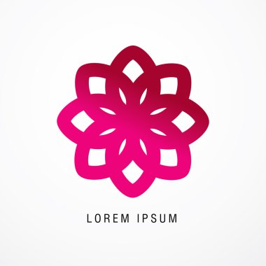 soyut kurumsal logo tasarım şablonu