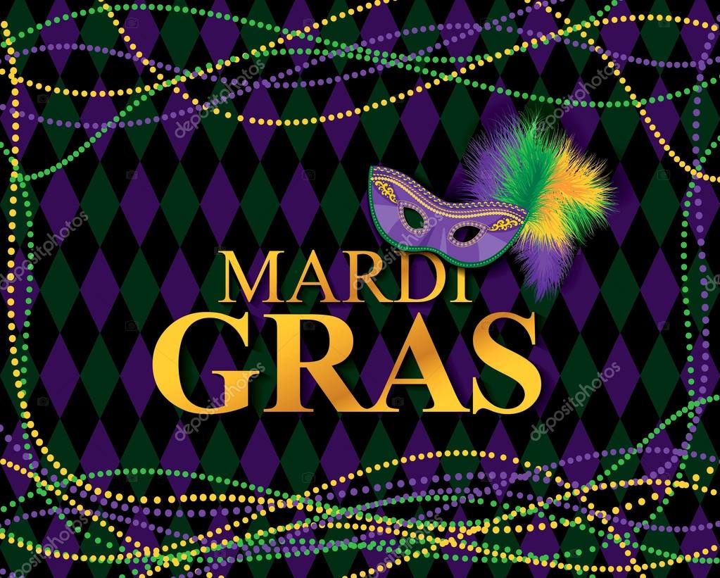 Mardi Gras holiday. Vector illustration