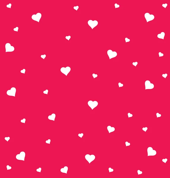 Valentine's hearts background — Stock Vector