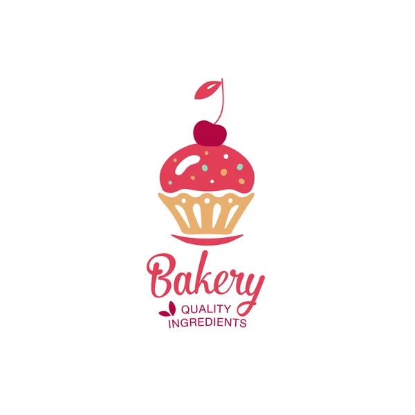 Bakning Logotypdesign — Stock vektor