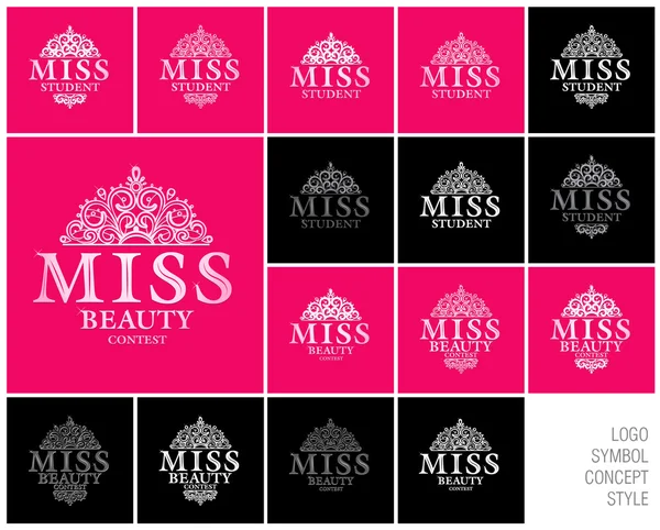 Miss beauty contest. Vector Graphics