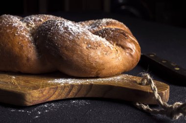 rispy ekmeği yakın plan