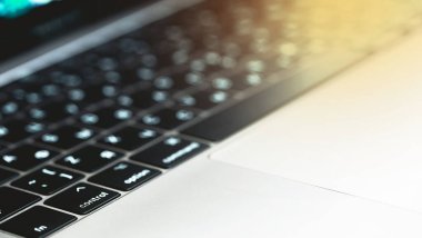 kullanılan bilgisayar dizüstü bilgisayarı klavyesi