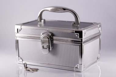 Gümüş çanta-box ile anahtar taşı