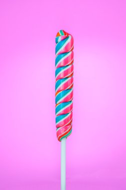 Lolipop çekme arka plan üzerinde çubuklar şeklinde