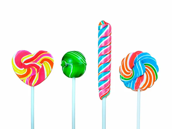 Lollipop on a white background — Stock Photo, Image