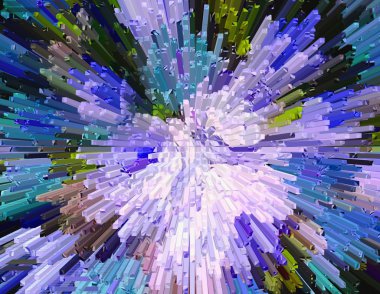 Renk doku arka plan, soyut, ekstrüzyon blok renk ve 