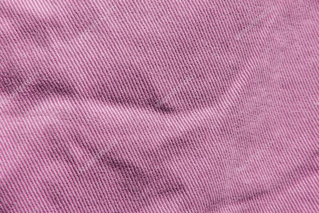 pink denim fabric