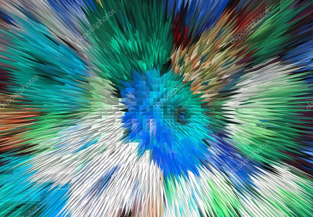 Color extrusion blocks Abstract colorful 3D extrusion ...