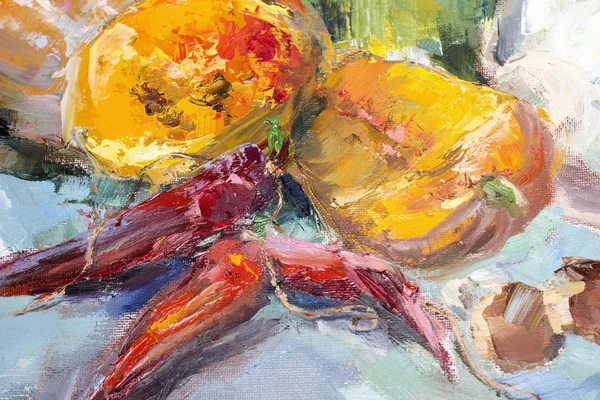 Textur Måleri Oljemålning Duk Abstrakt Olja Stilleben Konst Impressionism Målade — Stockfoto