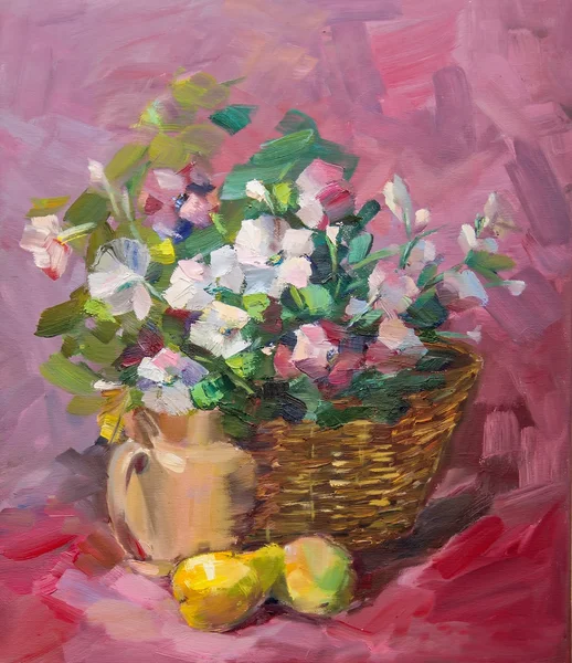 Yağlı boya, izlenimcilik style, yağlı boya doku, 