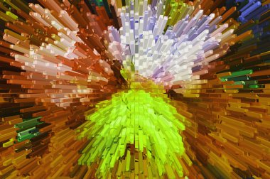 Renk doku arka plan, soyut, ekstrüzyon blok renk ve 