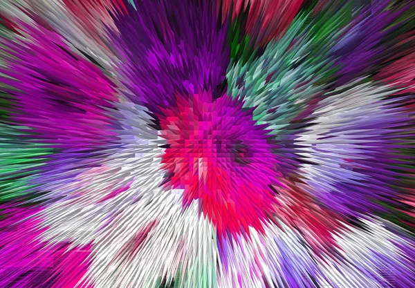 Kleur van de extrusie blokken Abstract kleurrijk 3d extrusie pagina — Stockfoto