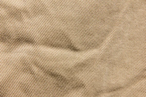 Aksamit Tekstura Tkanina Tło Denim Bawełny Brązowe Dżinsy Tekstury Beżowy — Zdjęcie stockowe